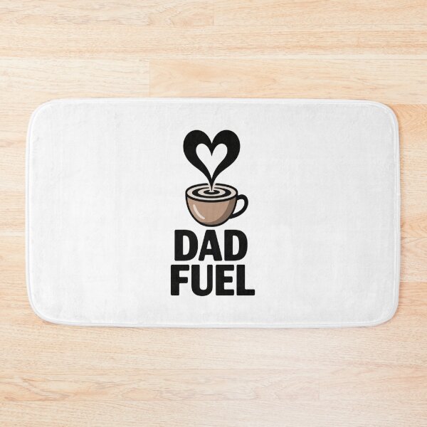 Item preview, Dad Fuel Coffee Quote | Modern Minimal Style | Dad Coffee Lovers designed and sold by InspiredCreatives.