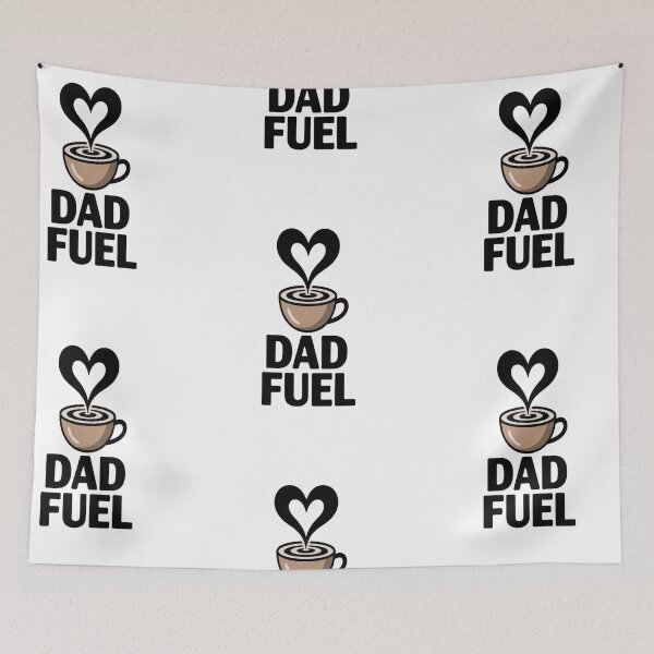 Item preview, Dad Fuel Coffee Quote | Modern Minimal Style | Dad Coffee Lovers designed and sold by InspiredCreatives.