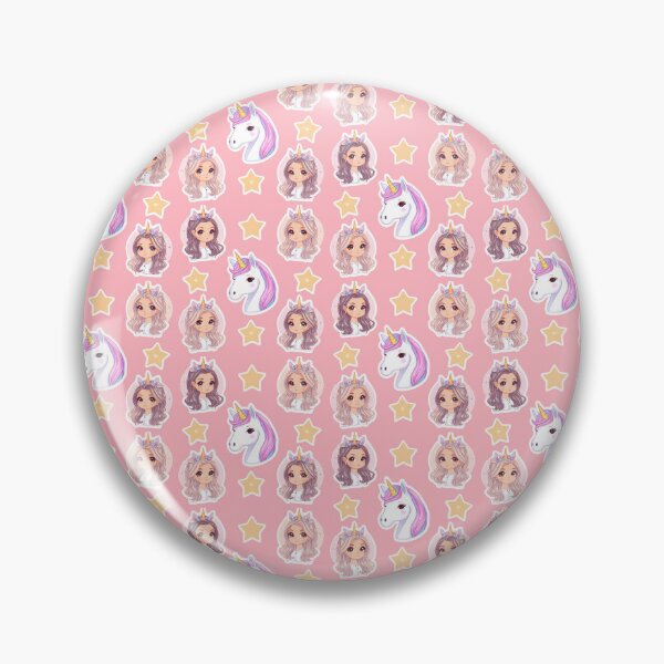 Item preview, Kawaii Magical Girls & Unicorn Sticker Pack: Cute Anime Princess & Stars Aesthetic designed and sold by Yasmine Mohammed.