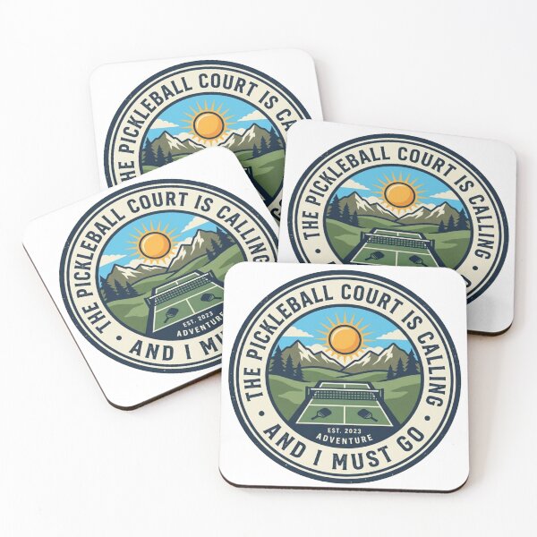 Item preview, The Pickleball Court Is Calling And I Must Go designed and sold by Retro Mood Co.