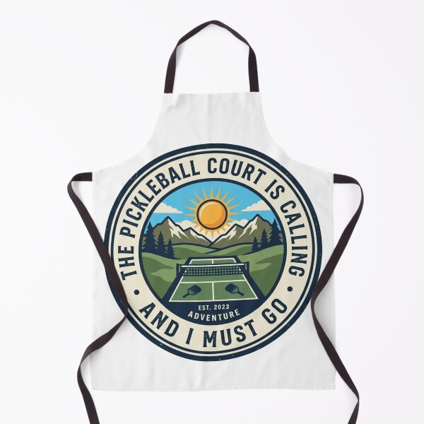 Item preview, The Pickleball Court Is Calling And I Must Go designed and sold by Retro Mood Co.