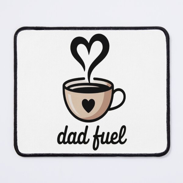Item preview, Dad Fuel Coffee Art | Minimalist Cute Style | Coffee Loving Dads designed and sold by InspiredCreatives.