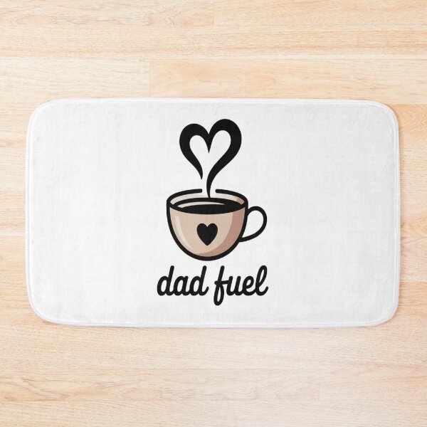 Item preview, Dad Fuel Coffee Art | Minimalist Cute Style | Coffee Loving Dads designed and sold by InspiredCreatives.