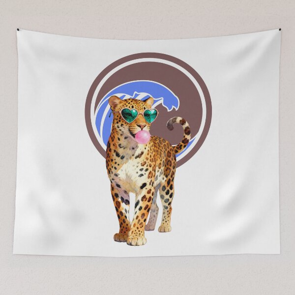 Item preview, Leopard Bubble Wave  designed and sold by freshwear design.