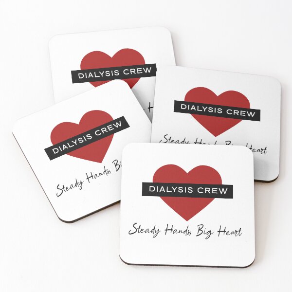 Item preview, Dialysis Crew – Steady Hands, Big Hearts designed and sold by Pouls and Prints.