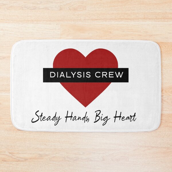 Item preview, Dialysis Crew – Steady Hands, Big Hearts designed and sold by Pouls and Prints.