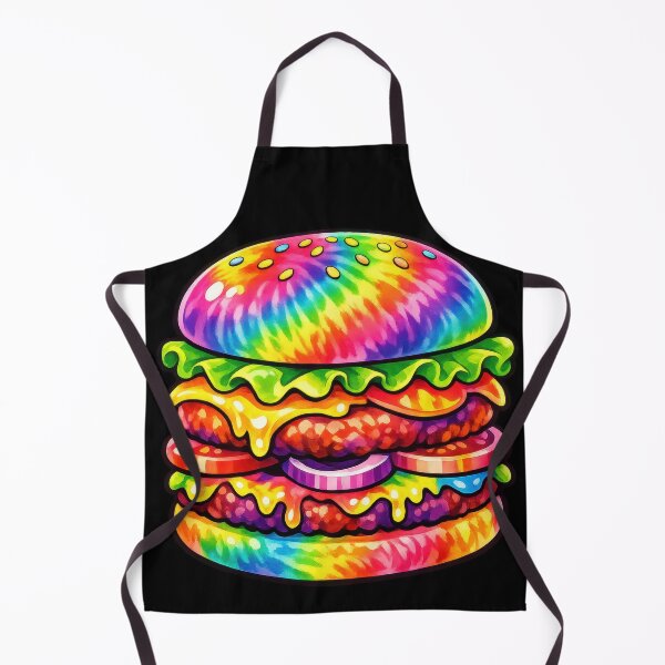 Item preview, Tie Dye Rainbow Burger designed and sold by jgvisualarts.