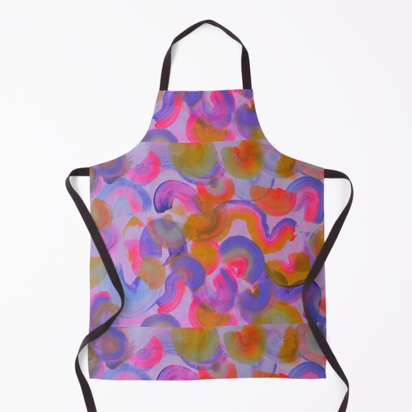 Item preview, Rainbow Sunset original abstract painting designed and sold by Hannah Kaplan Art.