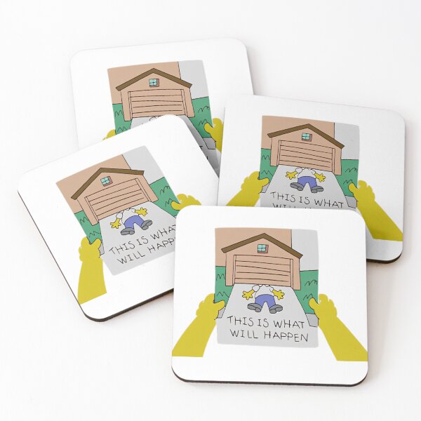 Item preview, This Is What Will Happen Homer Simpson Garage Meme designed and sold by DohLab.