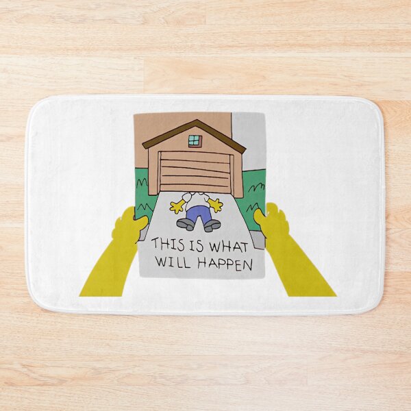 Item preview, This Is What Will Happen Homer Simpson Garage Meme designed and sold by DohLab.