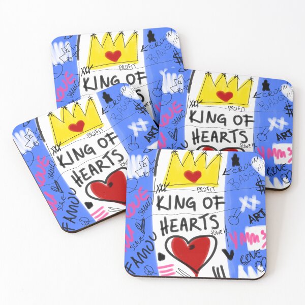 Item preview, King basquiat heart designed and sold by Kasia1987t.