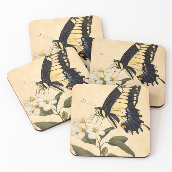 Item preview, Borboleta-do-Manacá — Gravura Botânica Vintage | Atlantic Forest designed and sold by AtlanticForest.