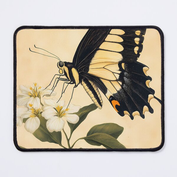 Item preview, Borboleta-do-Manacá — Gravura Botânica Vintage | Atlantic Forest designed and sold by AtlanticForest.