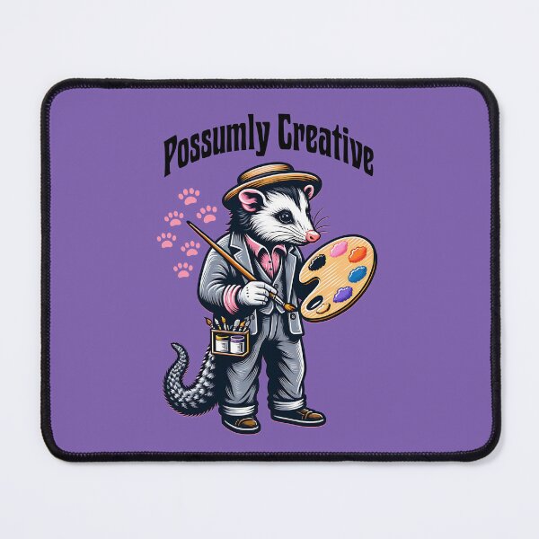 Item preview, Possumly Creative Funny Artist Possum Painter Design designed and sold by Sachie's Studio.