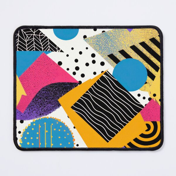 Item preview, Memphis Style Retro 1980's Pink, Blue, Yellow Designs designed and sold by DEC02.