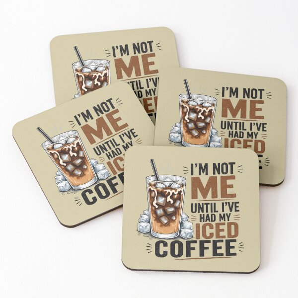 Item preview, I’m Not Me Until I’ve Had My Iced Coffee designed and sold by LuloCreative.