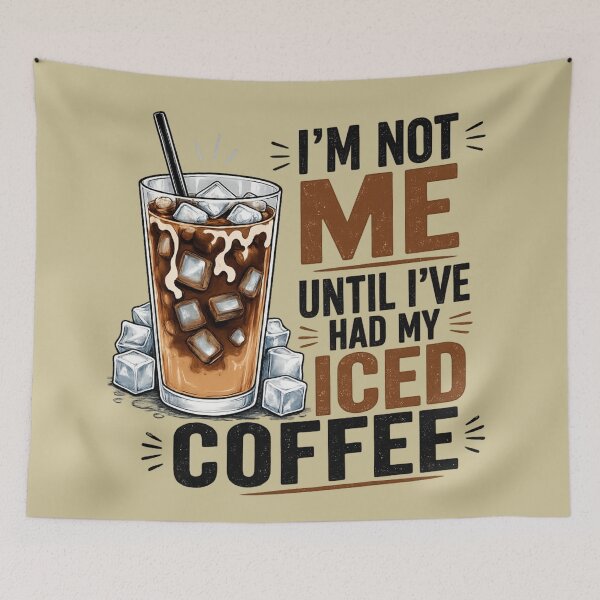 Item preview, I’m Not Me Until I’ve Had My Iced Coffee designed and sold by LuloCreative.