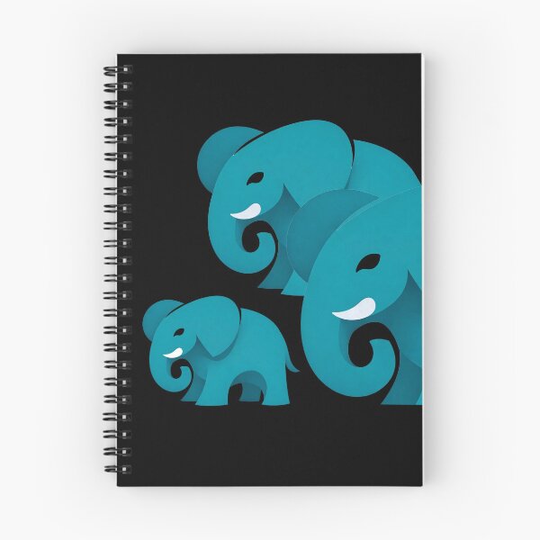 Item preview, Modern Style Elephant Family designed and sold by CarolM.