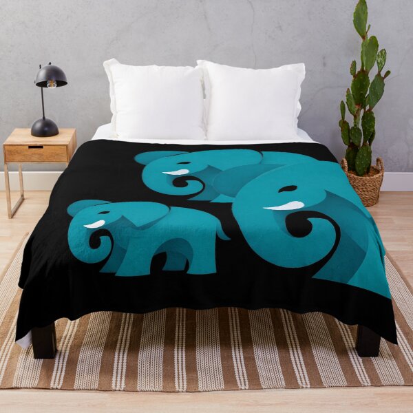 Item preview, Modern Style Elephant Family designed and sold by CarolM.