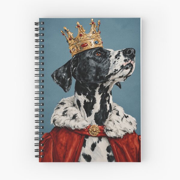 Item preview, Dalmatian King Portrait designed and sold by prettykaler.