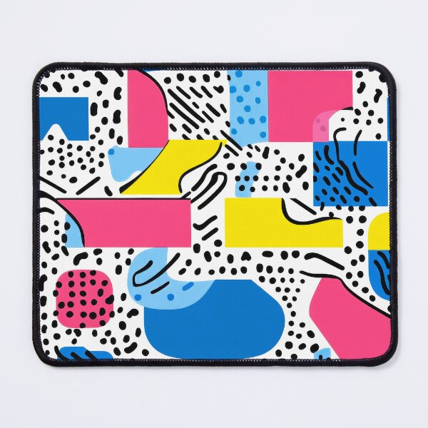 Item preview, Memphis-Inspired 1980's Pink, Blue, And Yellow Designs designed and sold by DEC02.