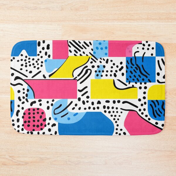 Item preview, Memphis-Inspired 1980's Pink, Blue, And Yellow Designs designed and sold by DEC02.