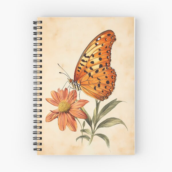 Item preview, Borboleta-Maracujá-Laranja — Gravura Botânica Vintage | Atlantic Forest designed and sold by AtlanticForest.