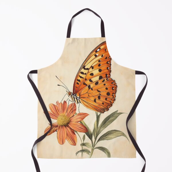 Item preview, Borboleta-Maracujá-Laranja — Gravura Botânica Vintage | Atlantic Forest designed and sold by AtlanticForest.
