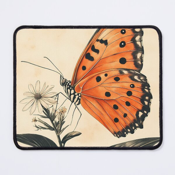 Item preview, Borboleta-Maracujá-Laranja — Ilustração Científica Vintage | Atlantic Forest designed and sold by AtlanticForest.