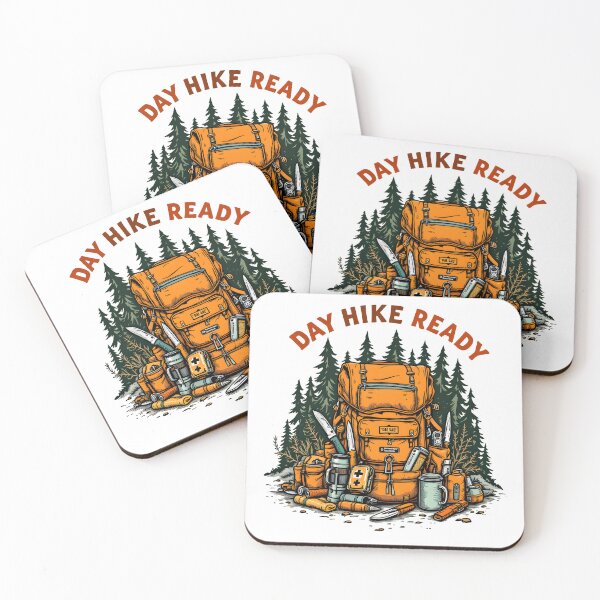Item preview, Day Hike Overpacking Humor Outdoors designed and sold by NorthingShop.