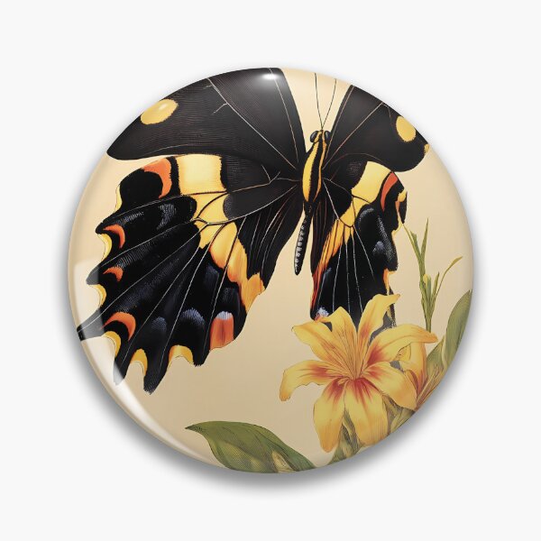 Item preview, Borboleta-Cauda-de-Andorinha — Gravura Botânica Vintage | Atlantic Forest designed and sold by AtlanticForest.