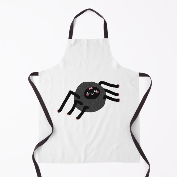 Item preview, Cute Kawaii Spider with Pink Bow Illustration designed and sold by BitDoodle.