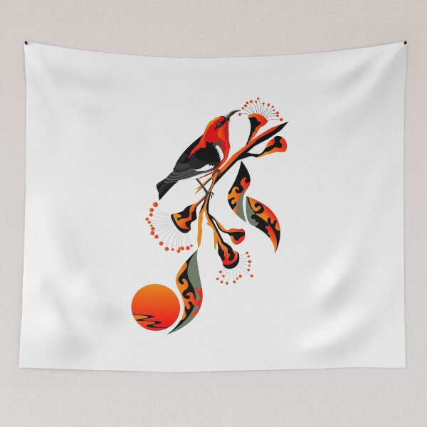 Item preview, Scribbly Gum Scarlet 2B designed and sold by Graham Colton.