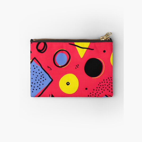 Item preview, Memphis Retro 1980's Red, Yellow, Blue Abstract Designs designed and sold by DEC02.