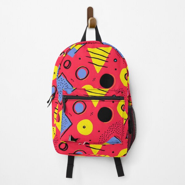 Item preview, Memphis Retro 1980's Red, Yellow, Blue Abstract Designs designed and sold by DEC02.