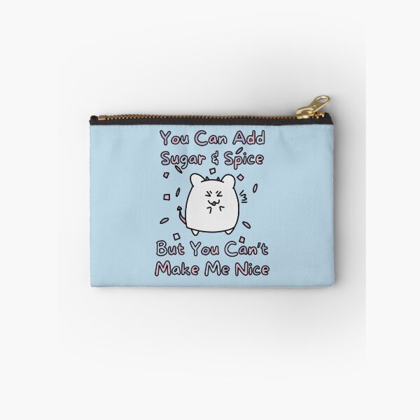 Item preview, Sugar Spice Can't Make Nice (Blue Background Version) designed and sold by BLAAAAASK.