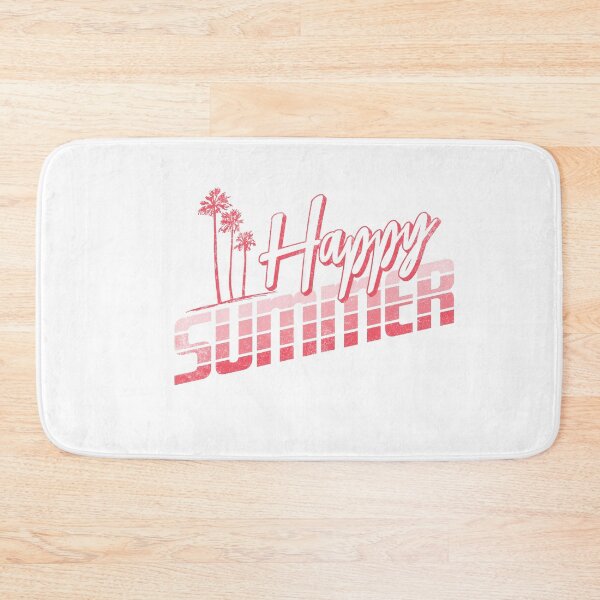 Item preview, Retro Pink Happy Summer Palm Tree designed and sold by The secret storage room.