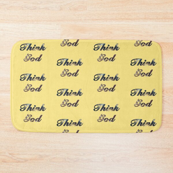 Item preview, INSPIRATION - Think God - RELIGIOUS EXPRESSIONS  designed and sold by CleverCulture.