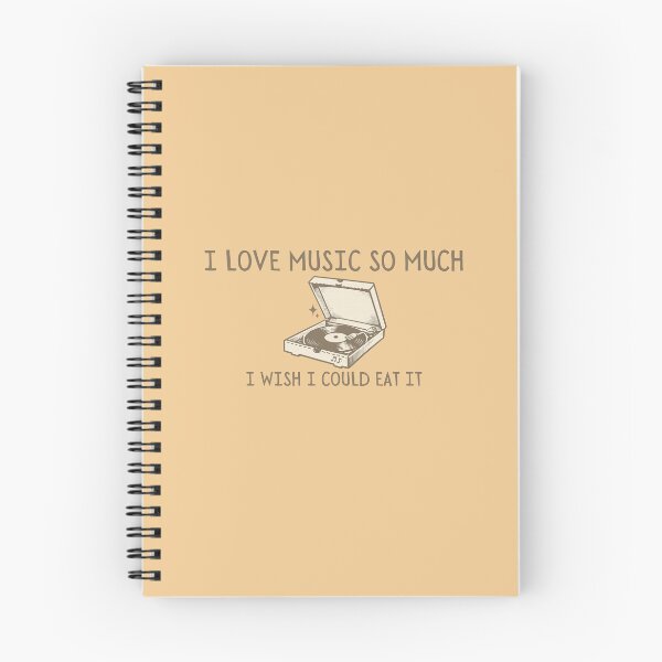Item preview, Funny Music Lover Foodie Shirt I Love Music So Much I Wish I Could Eat It designed and sold by CorporateRaver.