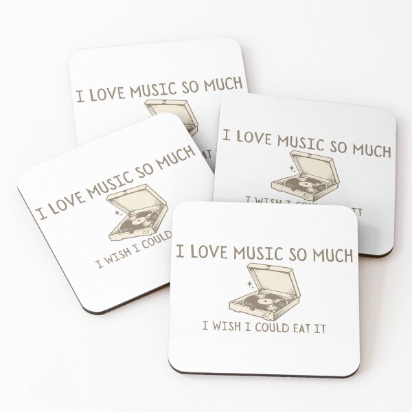 Item preview, Funny Music Lover Foodie Shirt I Love Music So Much I Wish I Could Eat It designed and sold by CorporateRaver.