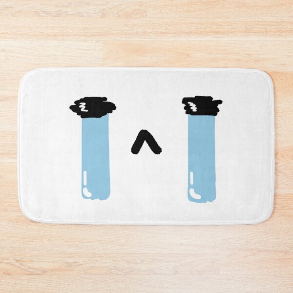Item preview, Cute Anime Crying Face Streams of Tears Illustration designed and sold by BitDoodle.