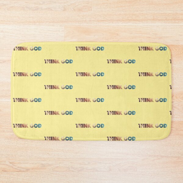 Item preview, INSPIRATION - Think God - RELIGIOUS EXPRESSIONS  designed and sold by CleverCulture.