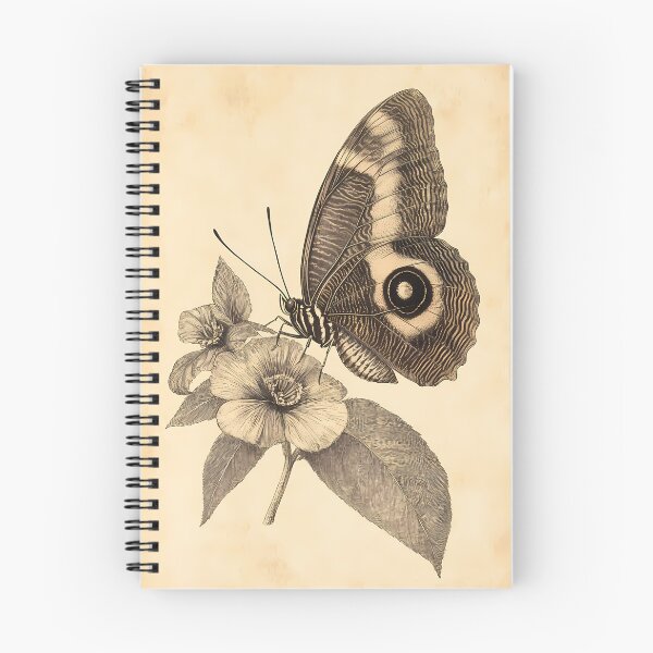 Item preview, Borboleta-Coruja — Gravura Botânica Vintage | Atlantic Forest designed and sold by AtlanticForest.