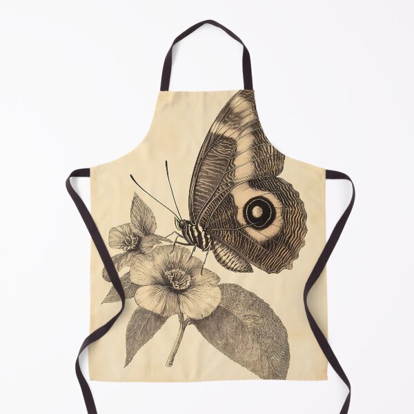 Item preview, Borboleta-Coruja — Gravura Botânica Vintage | Atlantic Forest designed and sold by AtlanticForest.