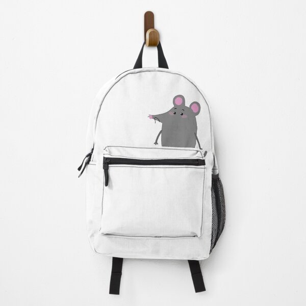 Item preview, Cute Shy Gray Mouse Illustration designed and sold by BitDoodle.