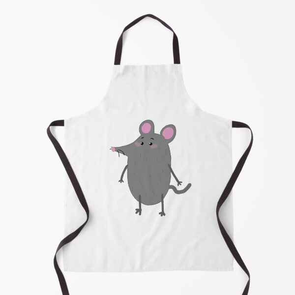 Item preview, Cute Shy Gray Mouse Illustration designed and sold by BitDoodle.