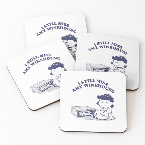 Item preview, I Still Miss Amy Winehouse Track Tapes Collector Fan Design designed and sold by VerdePlantTees.