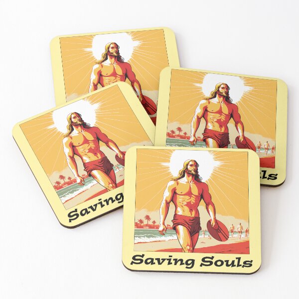 Item preview, Jesus Christ - Lifeguard - Heavenly Bay Club - RELIGIOUS EXPRESSIONS  designed and sold by CleverCulture.