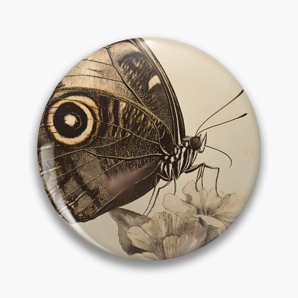 Item preview, Borboleta-Coruja — Ilustração Científica Vintage | Atlantic Forest designed and sold by AtlanticForest.