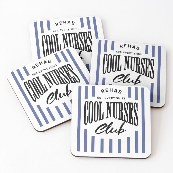 Item preview, Rehab Cool Nurses Club designed and sold by Pouls and Prints.